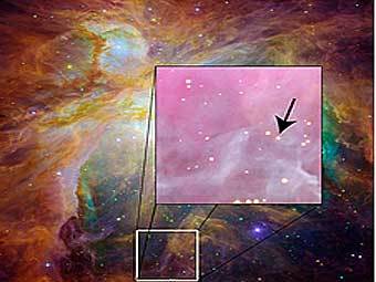 ����������� ���������� ������. �� ����������� �������� �������� ������� ������������ ���������� ������� ������. ����������� NASA- JPL/HST.