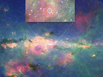 ����������� ������ ���������. ����� �������� �������������� ������ ���������� �����. ���� NASA/JPL-Caltech/Potsdam 