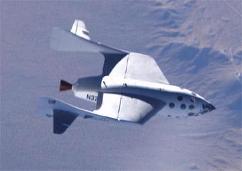  SpaceShipOne.     Scaled Composites