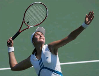 ������� ������� �� US Open. ���� Reuters, 04.09.2004